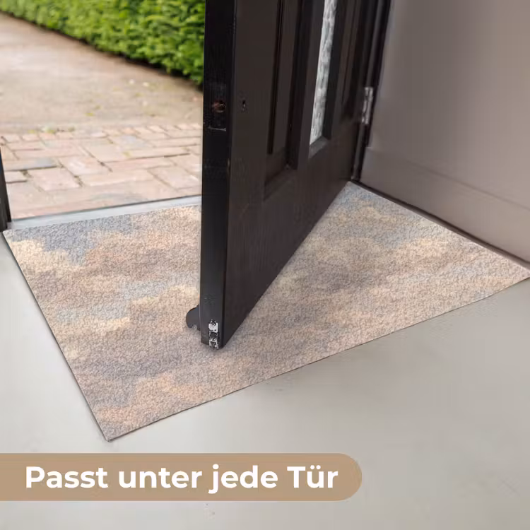 Wolken - Zacht - Natuur - Klassiek - Beige Deurmat klein -USP_DE