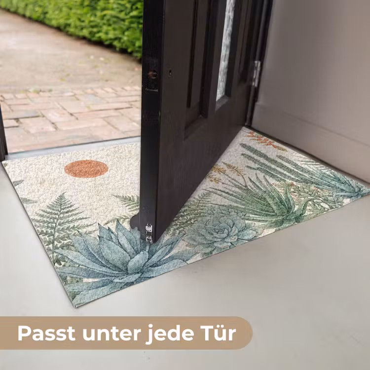 Woestijn - Planten - Groen Deurmat klein -USP_DE