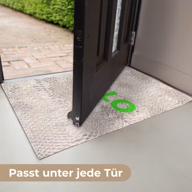 YOLO - Groen - Neon - Slangenprnt Deurmat klein -USP_DE