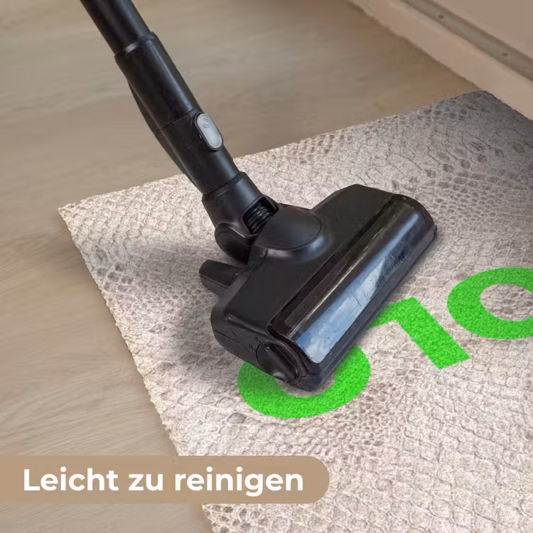YOLO - Groen - Neon - Slangenprnt Deurmat klein -reinigen_DE