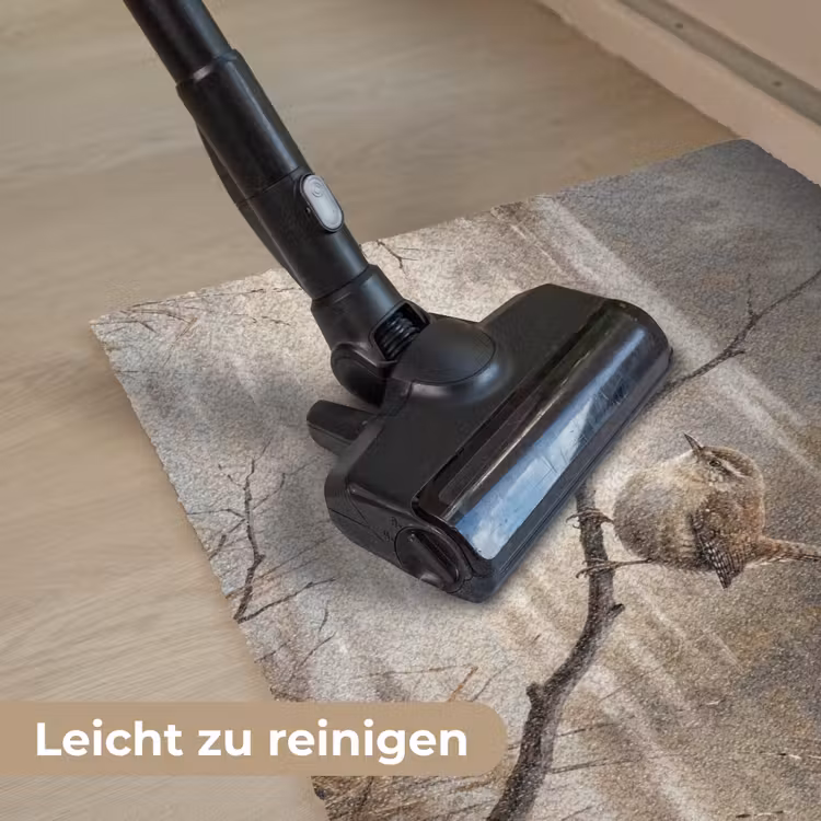 Winterkoninkje - Tak - Rivier - Natuur - Sfeervol Deurmat klein -reinigen_DE