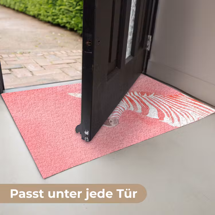 Zebra - Pink - Verf Deurmat klein -USP_DE