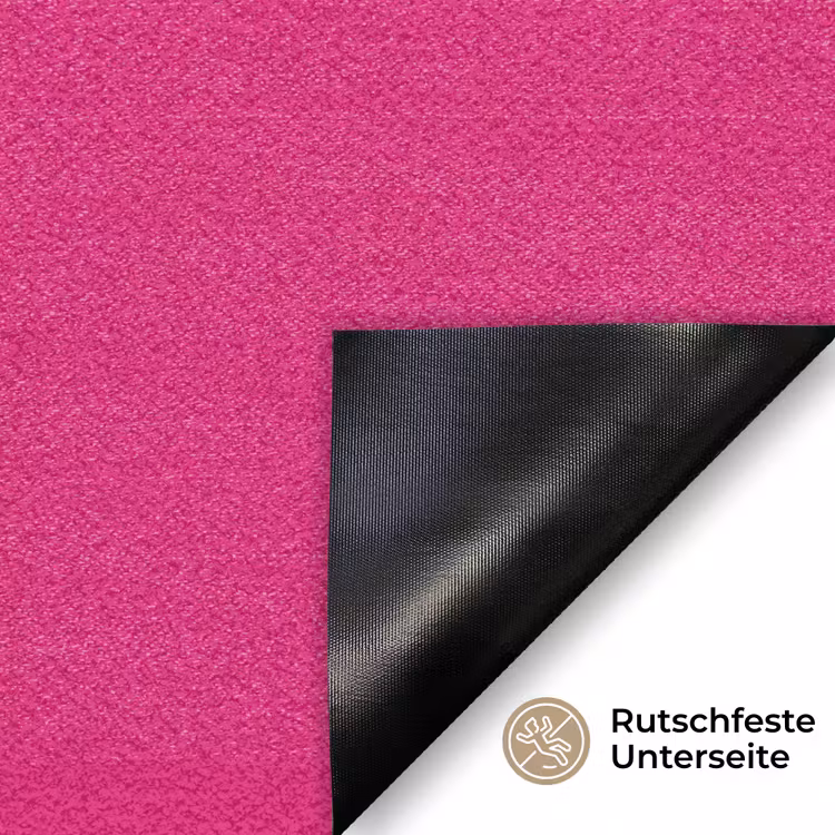 Toedeloe - Roze Deurmat klein -antislip_DE