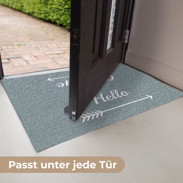 Quote - Blauwgrijs Deurmat klein -USP_DE