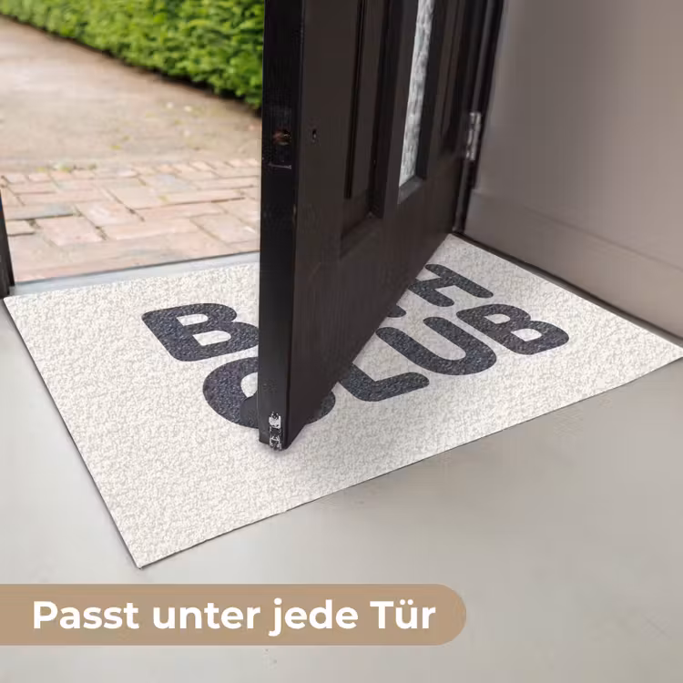 Quote - Grijs - Wit Deurmat klein -USP_DE