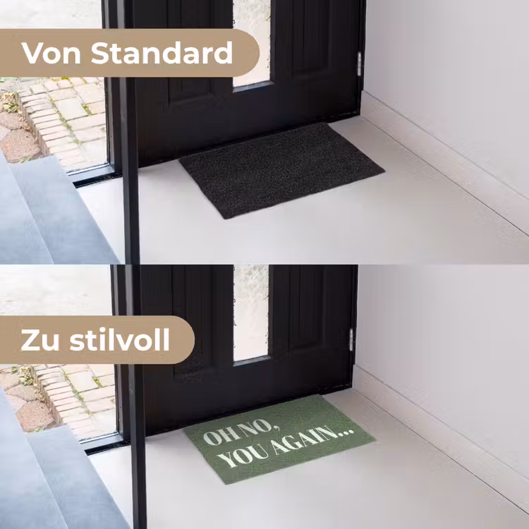 Quote - Green Deurmat klein -voor-na_DE
