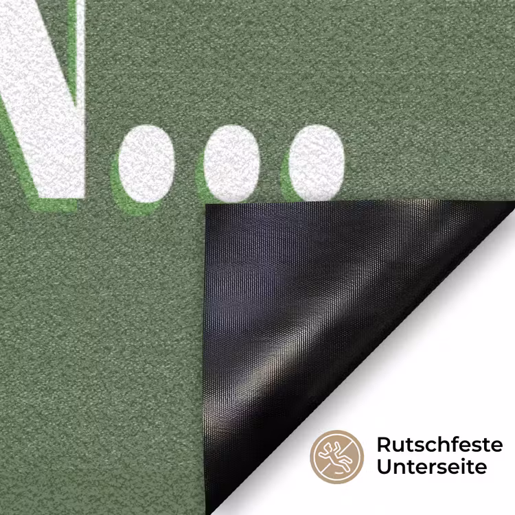 Quote - Green Deurmat klein -antislip_DE
