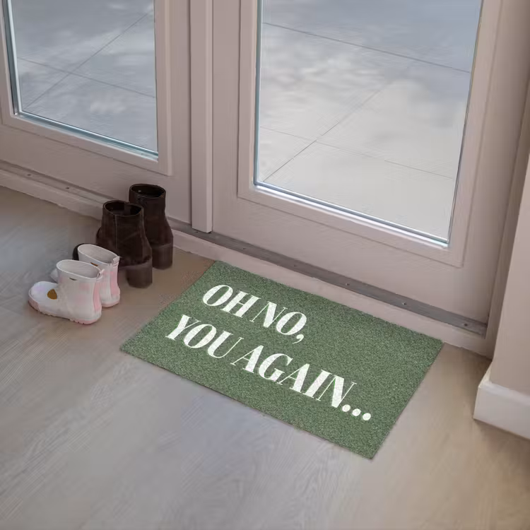 Quote - Green Deurmat klein -sfeer3