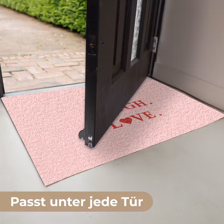 Quote - Love - Roze - Rood Deurmat klein -USP_DE