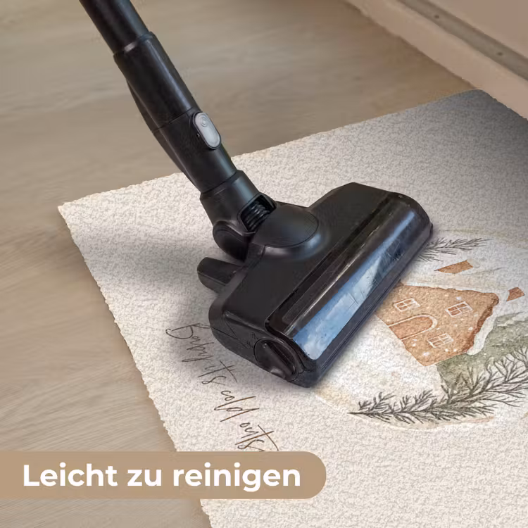 Quote - Winter - Kerst - Beige - Kerstbal Deurmat klein -reinigen_DE