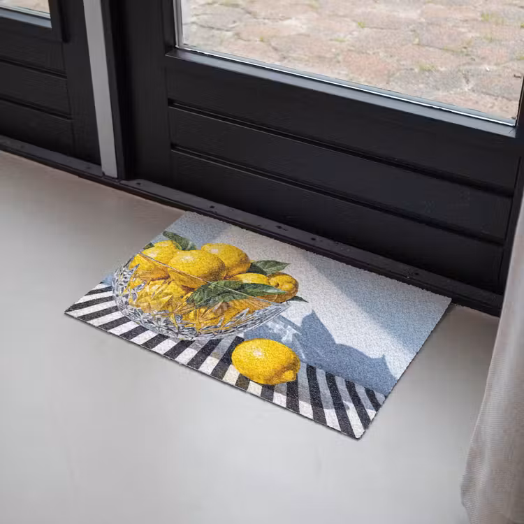 Fußmatte - Zitronen – Obst – Gelb - Citroenen - Fruit - Geel Deurmat klein