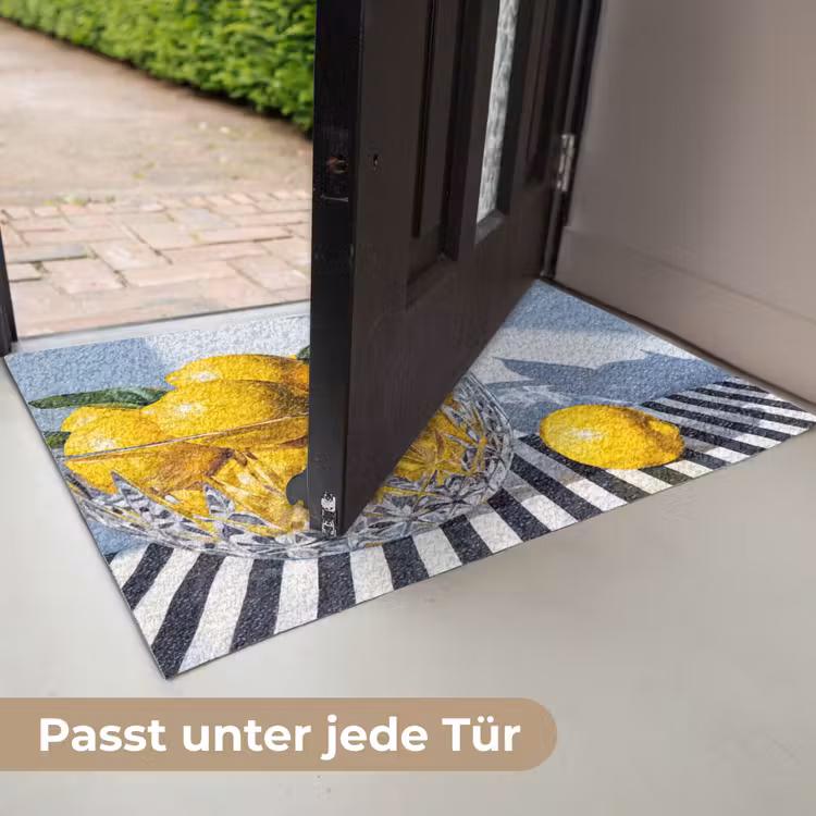 Fußmatte - Zitronen – Obst – Gelb - Citroenen - Fruit - Geel Deurmat klein