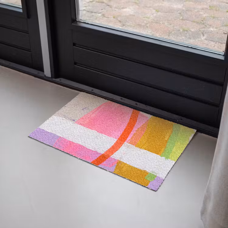 Fußmatte - Zusammenfassung – Farbenfroh – Formen – Modern – Kunst - Abstract - Kleurrijk - Vormen - Modern - Kunst Deurmat klein
