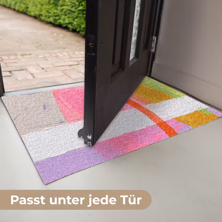 Fußmatte - Zusammenfassung – Farbenfroh – Formen – Modern – Kunst - Abstract - Kleurrijk - Vormen - Modern - Kunst Deurmat klein
