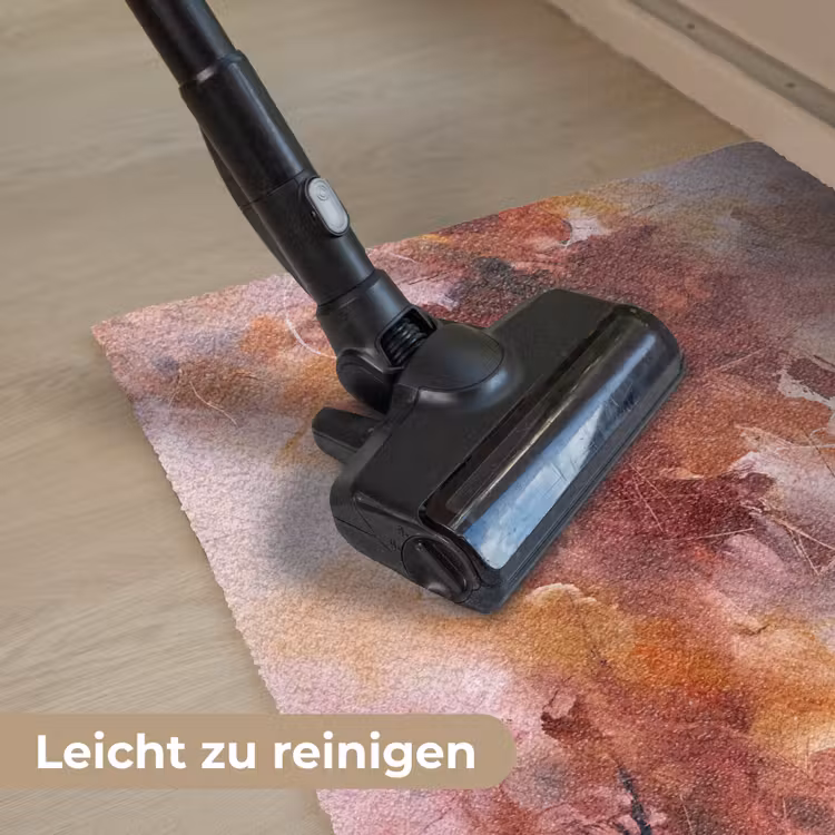 Fußmatte - Zusammenfassung – Farbenfroh – Kunst – Modern – Rosa-Rot - Abstract - Kleurrijk - Kunst - Modern - Roze-Rood Deurmat klein