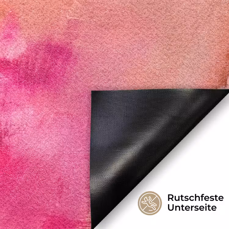 Fußmatte - Zusammenfassung – Farbenfroh – Modern – Rosa - Abstract - Kleurrijk - Modern - Roze Deurmat klein