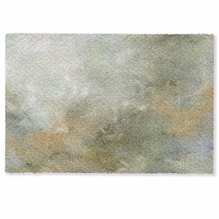 Fußmatte - Zusammenfassung – Grün – Beige – Modern – Kunst - Abstract - Groen - Beige - Modern - Kunst Deurmat klein