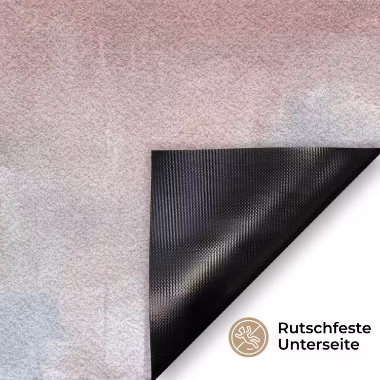 Fußmatte - Zusammenfassung – Horizontal – Kunst – Rosa – Gold - Abstract - Horizontaal - Kunst - Roze - Goud Deurmat klein