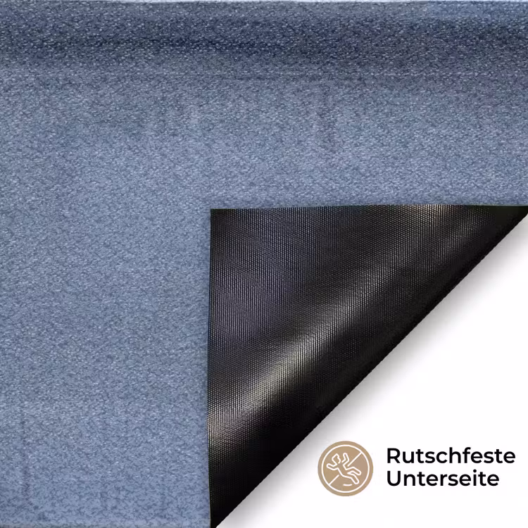 Fußmatte - Zusammenfassung – Horizontale Linie – Minimalistisch – Dunkelblau – Kunst - Abstract - Horizontale lijn - Minimalistisch - Donkerblauw - Kunst Deurmat klein