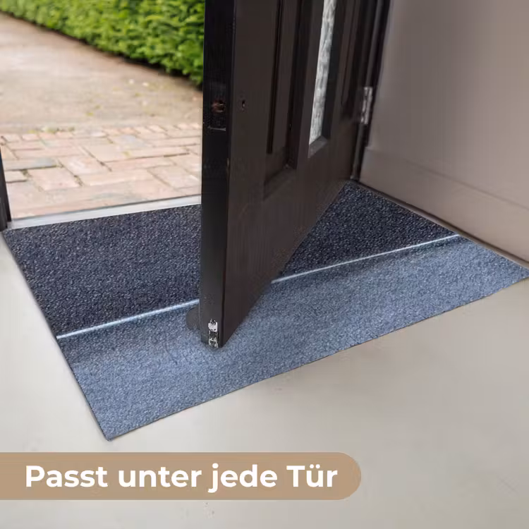 Fußmatte - Zusammenfassung – Horizontale Linie – Minimalistisch – Dunkelblau – Kunst - Abstract - Horizontale lijn - Minimalistisch - Donkerblauw - Kunst Deurmat klein
