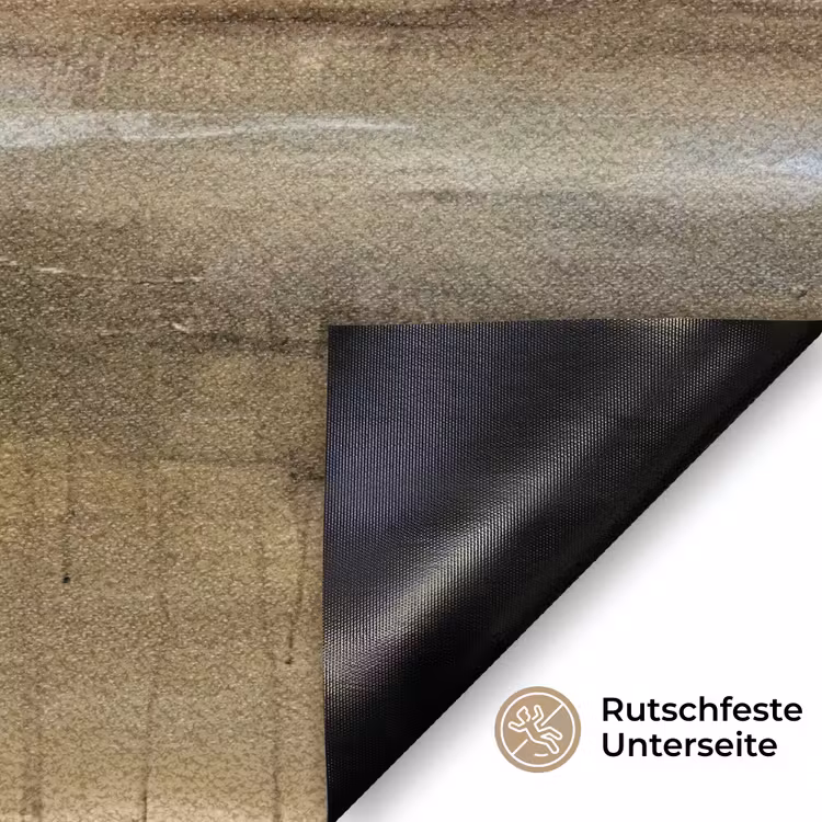 Fußmatte - Zusammenfassung – Landschaft – Natur – Beige – Braun - Abstract - Landschap - Natuur - Beige - Bruin Deurmat klein