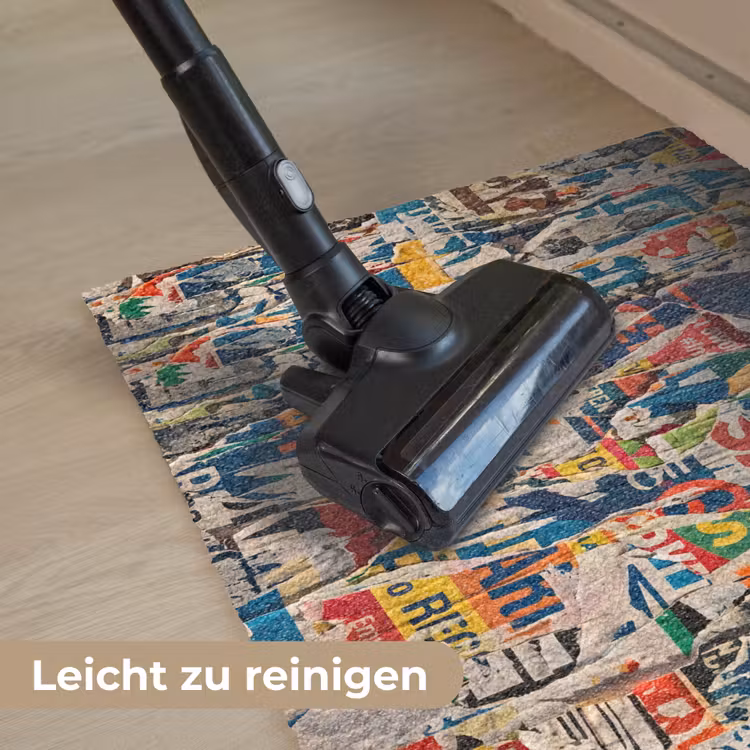 Abstract - Gelaagd papier - Urban - Modern - Kleurrijk Deurmat klein -reinigen_DE