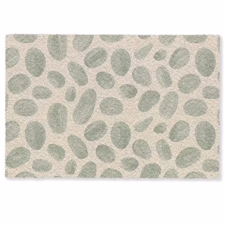 Abstract - Patroon - Organisch - Groen - Modern Deurmat klein -zkaufland3d