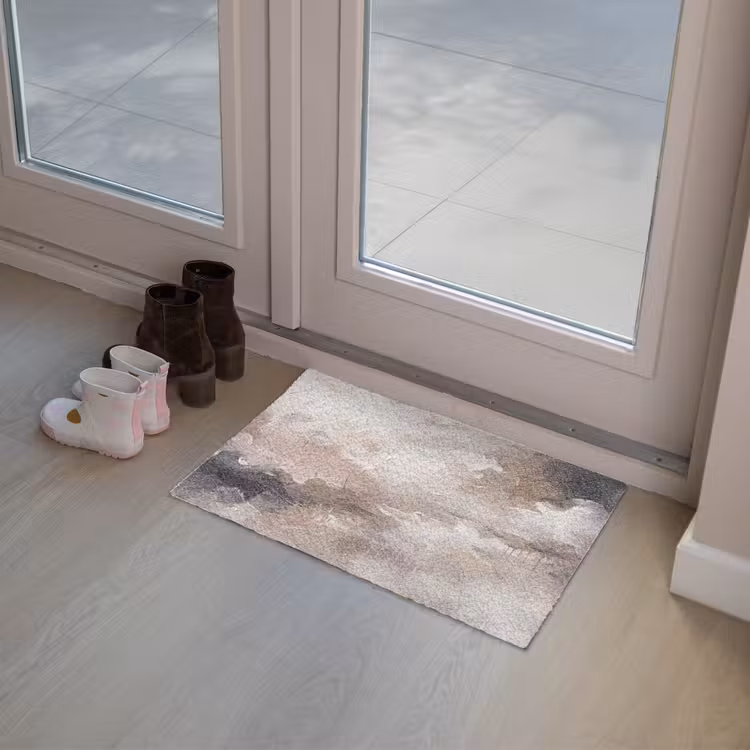 Fußmatte - Zusammenfassung – Textur – Kunst – Modern – Beige - Abstract - Textuur - Kunst - Modern - Beige Deurmat klein