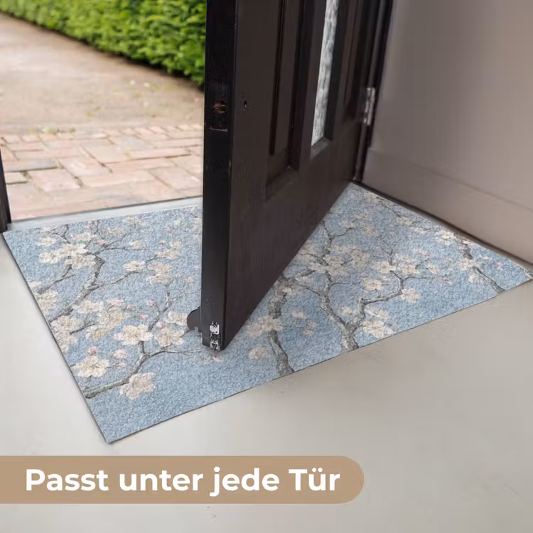 Takken - Kersenbloesem - Blauw Deurmat klein -USP_DE