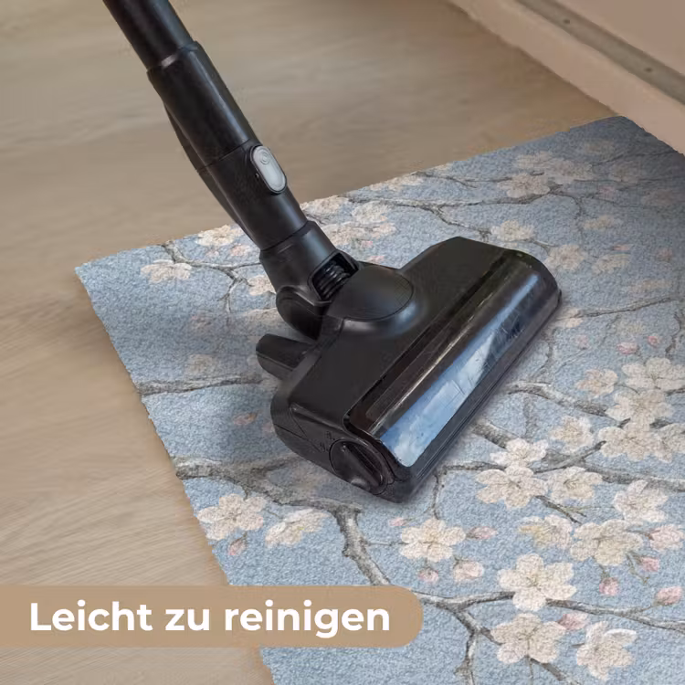 Takken - Kersenbloesem - Blauw Deurmat klein -reinigen_DE