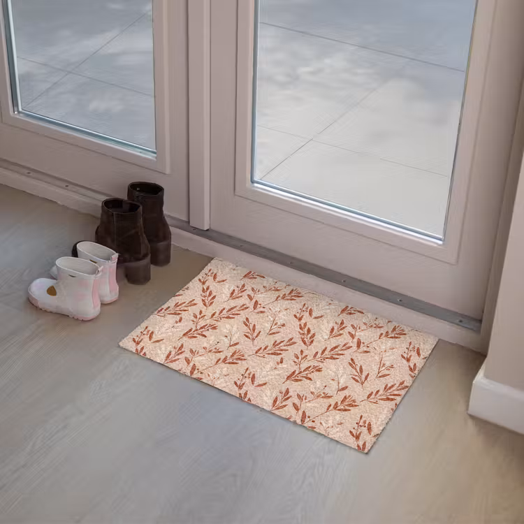 Takjes - Patroon - Bessen - Crèmekleuren Deurmat klein 898 -sfeer3
