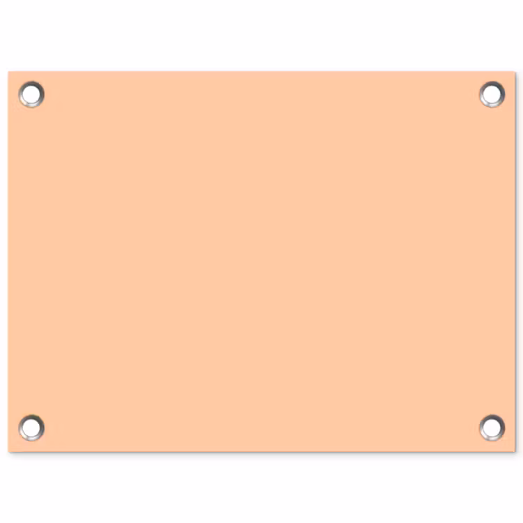 Apricot - Blush - Nude tuinposter los doek klein 239 -3d