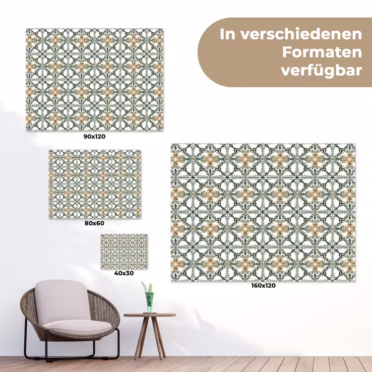 Floraal - Verweerd - Keurrijk tuinposter los doek klein 239 -Xsfeer9_DE