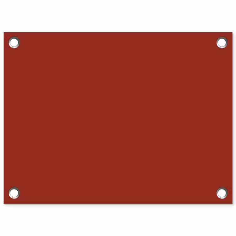 Burnt - Copper - Rood tuinposter los doek klein 239 -3d