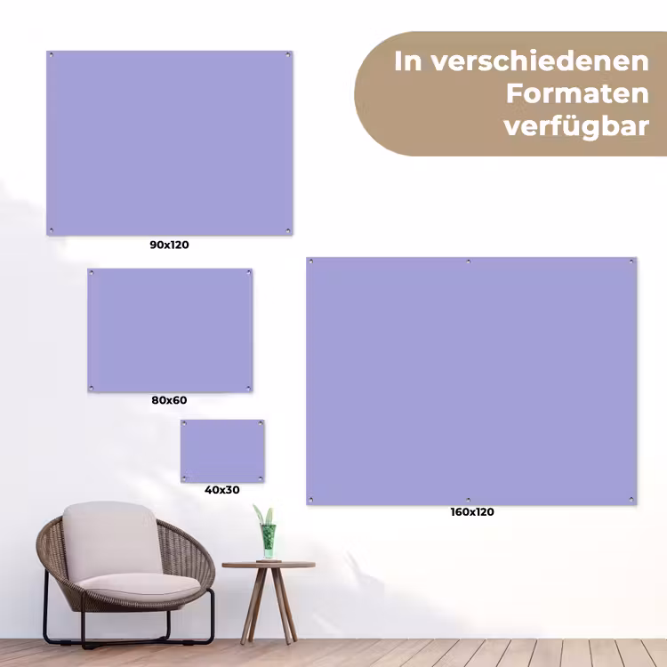 Ceil - Paars - Lila tuinposter los doek klein 239 -Xsfeer9_DE