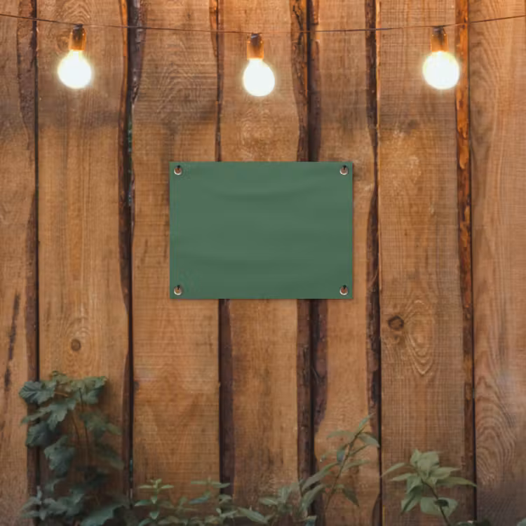 Deep - Sagewood - Groen tuinposter los doek klein 239 -sfeer1