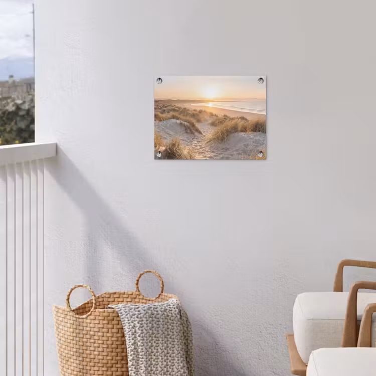 Duinen - Strand - Zee tuinposter los doek klein -sfeer8