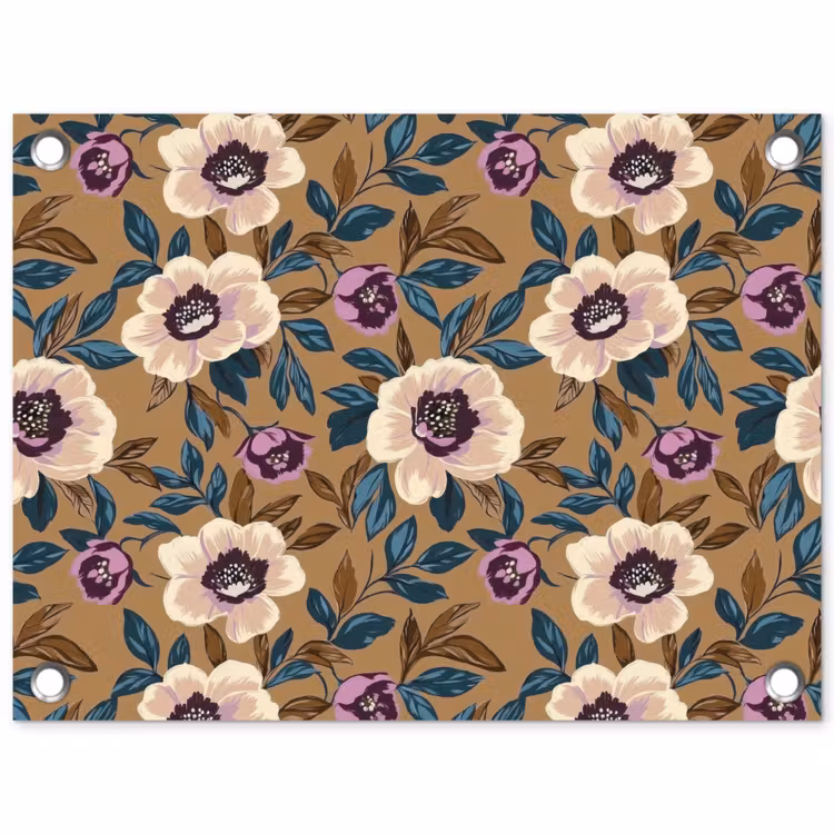 Floraal - Stilleven - Kleurrijk tuinposter los doek klein 239 -3d