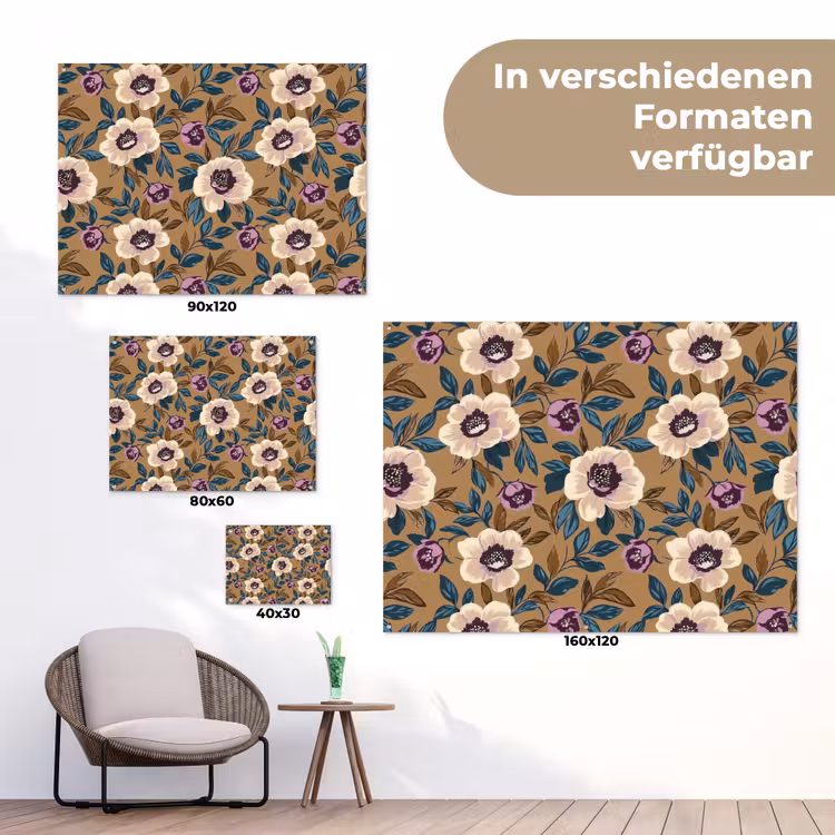 Floraal - Stilleven - Kleurrijk tuinposter los doek klein 239 -Xsfeer9_DE