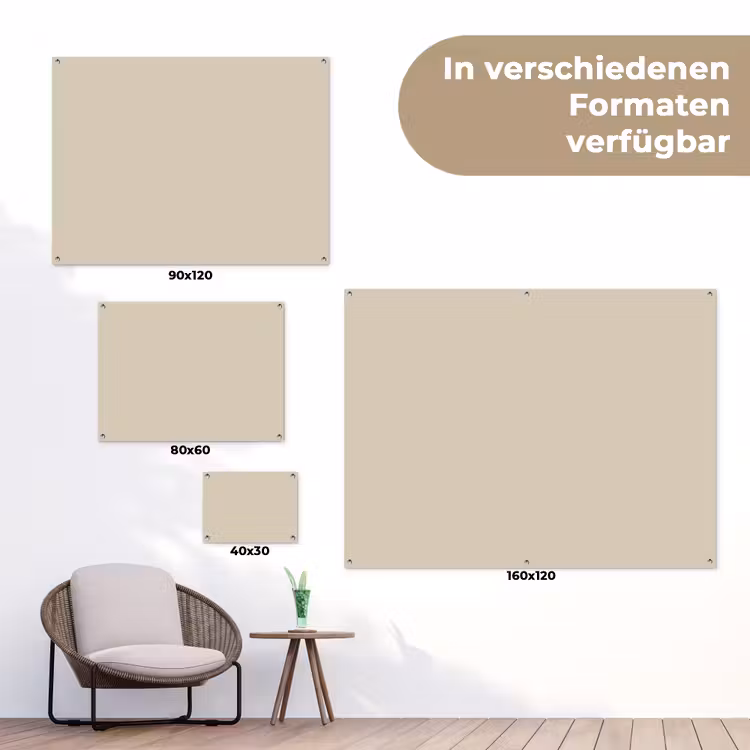Baked - Biscuit - Nude tuinposter los doek klein 239 -Xsfeer9_DE