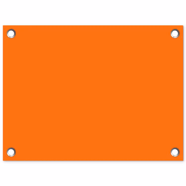 Spiced - Pumpkin - Oranje tuinposter los doek klein 239 -3d
