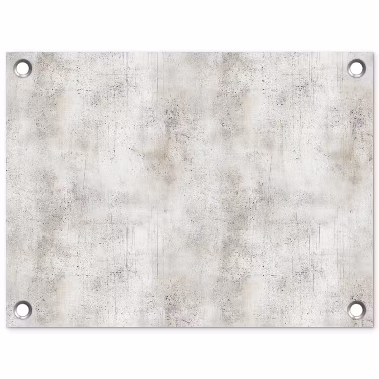 Grijs - Beton - Verweerd tuinposter los doek klein 239 -3d