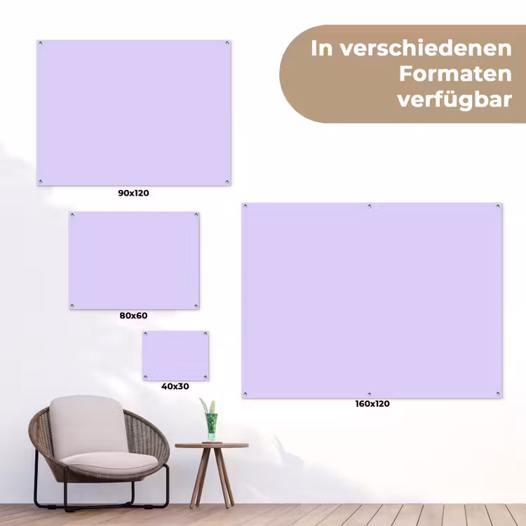 Light - Orchid - Paars tuinposter los doek klein 239 -Xsfeer9_DE