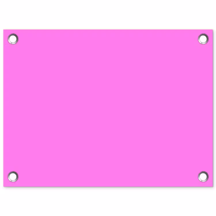 Bright - Orchid - Roze tuinposter los doek klein 239 -3d
