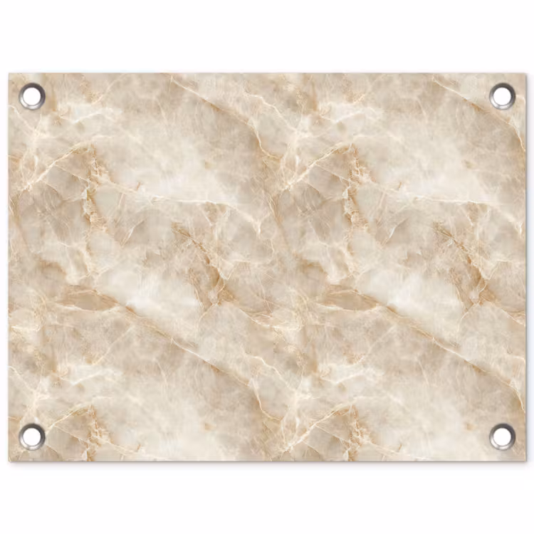 Lichtbeige - Onyx - Subtiel tuinposter los doek klein 239 -3d