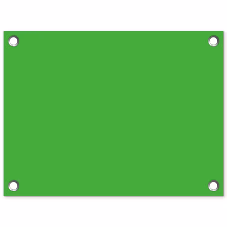 Kelly - Green - Groen tuinposter los doek klein 239 -3d