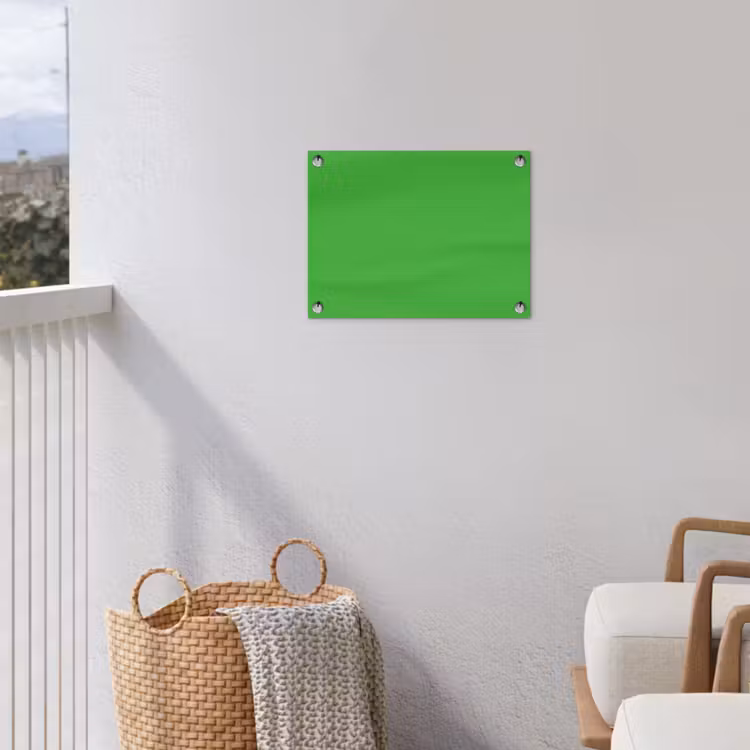 Kelly - Green - Groen tuinposter los doek klein 239 -sfeer8