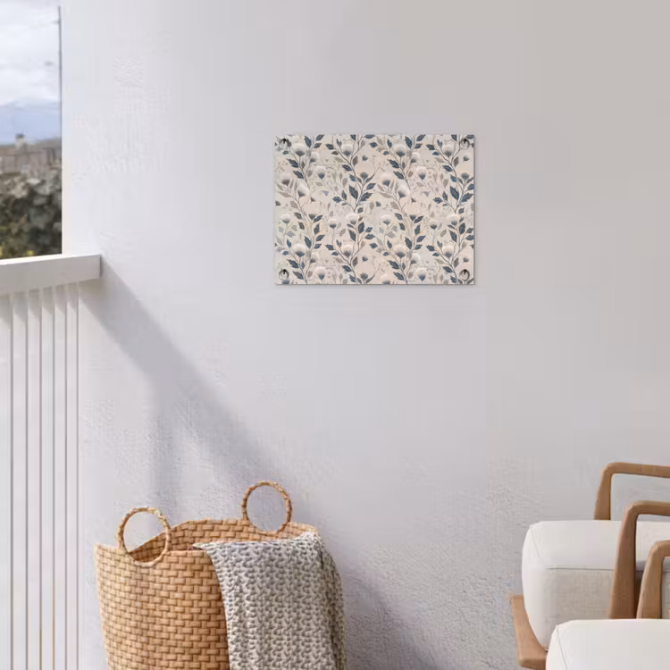 Klassiek - Botanisch - Kleurrijk tuinposter los doek klein 239 -sfeer8