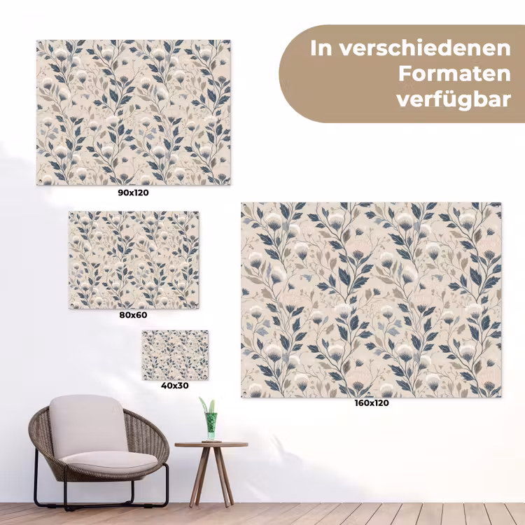 Klassiek - Botanisch - Kleurrijk tuinposter los doek klein 239 -Xsfeer9_DE