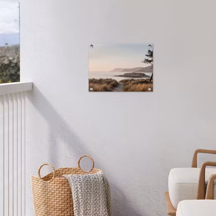 Landschap - Kust - Duinen tuinposter los doek klein -sfeer8